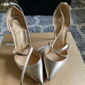 Gold Christian Louboutin